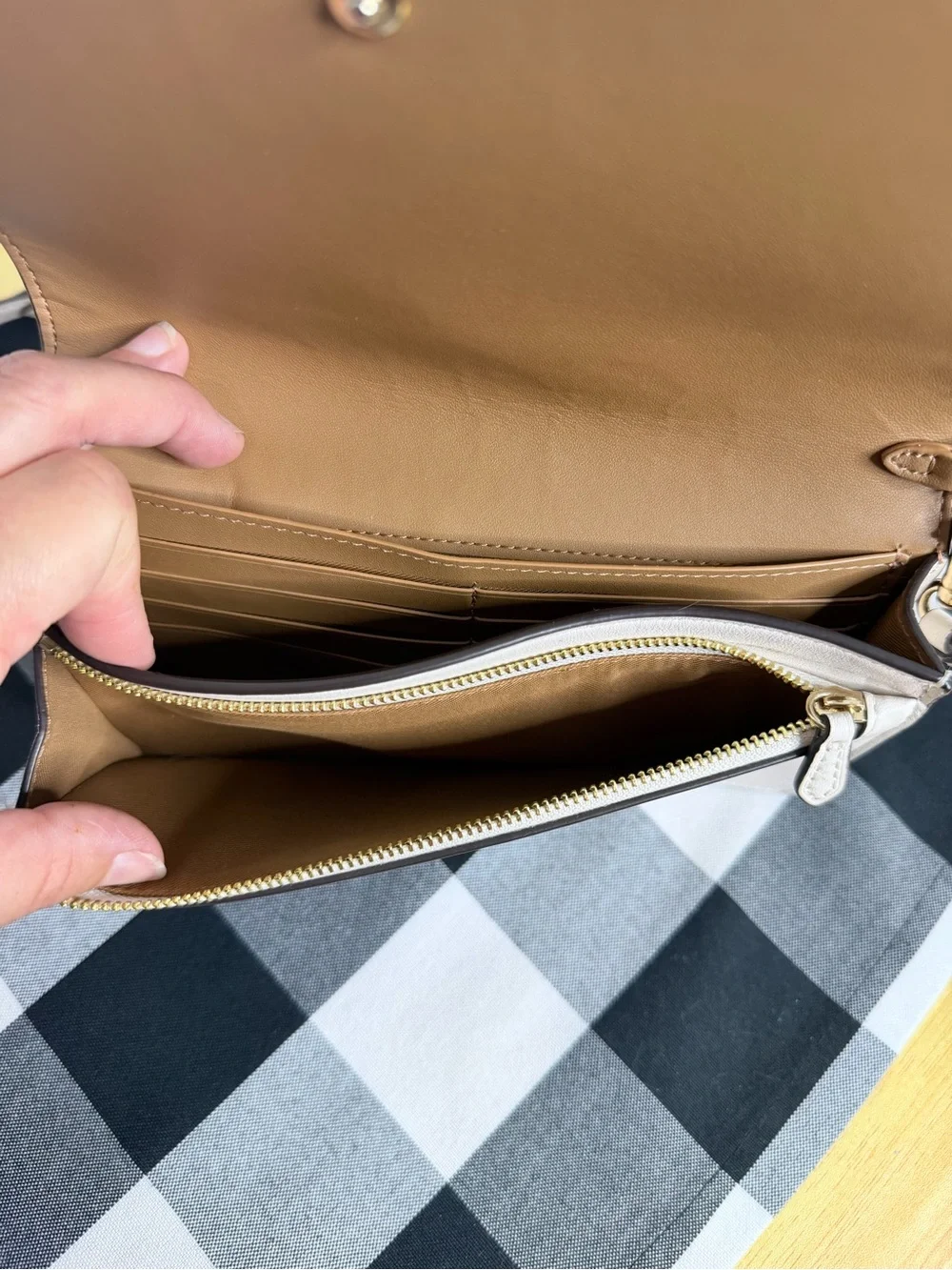 Coach Anna Foldover Clutch Crossbody Bag